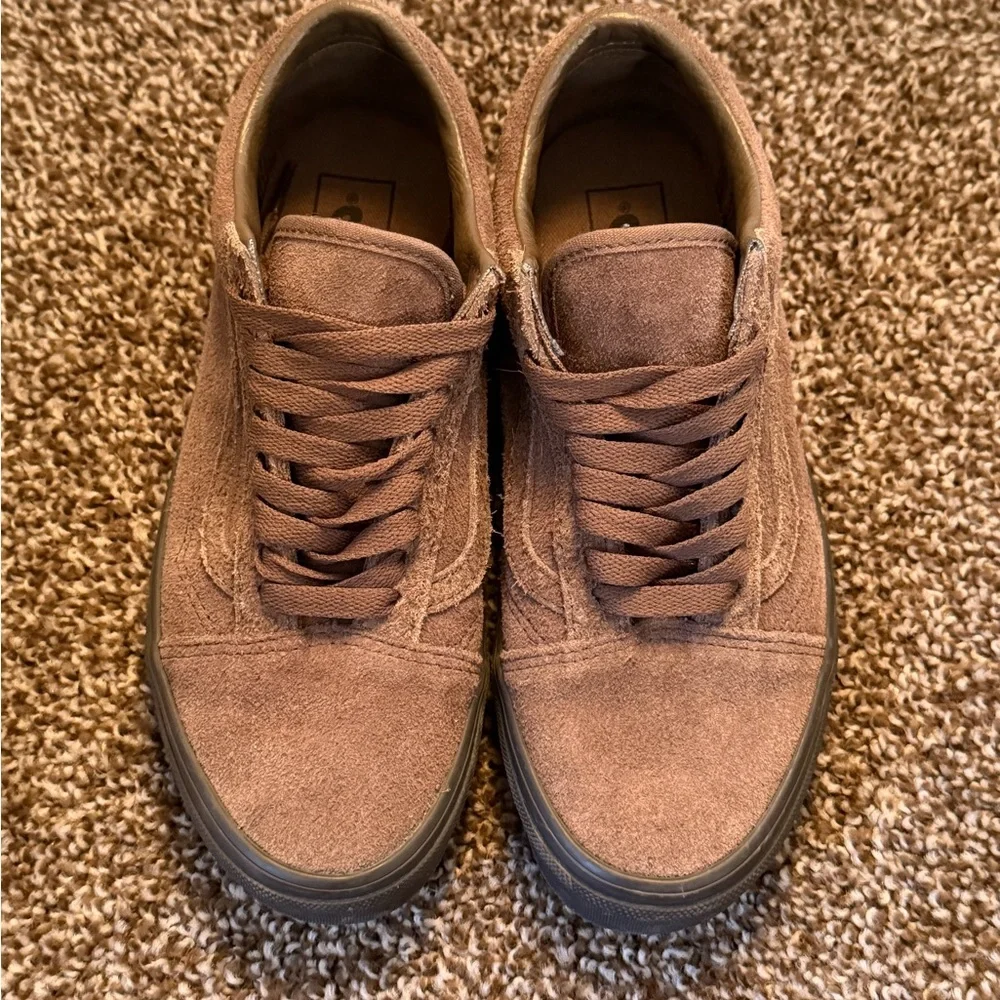 VANS Old Skool Suede Mix Teak Brown Man US 6.5 / Woman US 8 - Picture 1 of 7